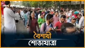 বৈশাখী শোভাযাত্রা থেকে