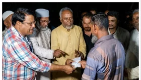মন্ত্রী জাহিদ হোসেনের আর্থিক সহায়তা প্রদান ও দাফন কাফনে সহযোগিতা