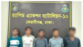 কেরানীগঞ্জে চীনা নাগরিককে জখম, গ্রেপ্তার ৫