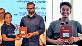 &lsquo;ক্রীড়া কার্ড&rsquo; পেয়ে উচ্ছ্বসিত ঋতুপর্ণা-মোরসালিনরা