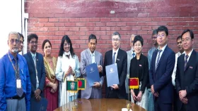 চীনের ইউনান বিশ্ববিদ্যালয়ের সঙ্গে আইইউবিএটির সমঝোতা স্মারক স্বাক্ষর