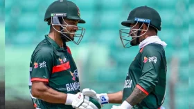 সাগর পাড়ে শান্তর সেঞ্চুরি, লিটন ফিফটি করলেন ৯১৭ দিন পর
