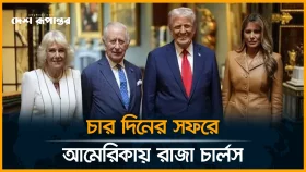 রাষ্ট্রীয় সফরে যুক্তরাষ্ট্রে ব্রিটিশ রাজা-রানি