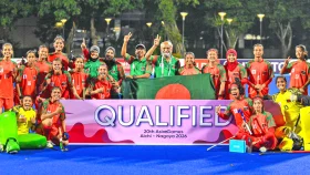আইরিনের হ্যাটট্রিকে সিঙ্গাপুরকে উড়িয়ে বাছাইয়ের ফাইনালে বাংলাদেশ