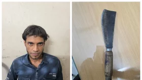 নেশাগ্রস্ত বাবার হাত থেকে পুলিশের সহায়তায় বাঁচলো স্ত্রী ও সন্তানরা