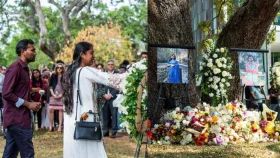 জামিল-বৃষ্টি হত্যায় ইউএসএফে শোকসভায় শত শত শিক্ষার্থী, শিক্ষক ও কর্মকর্তা