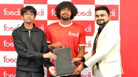 ফুডির ব্র্যান্ড অ্যাম্বাসেডর হলেন হামজা চৌধুরী