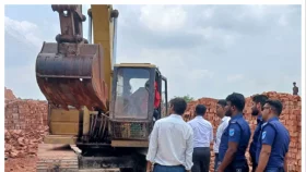 গোপালগঞ্জে ৪ ইটভাটায় অভিযান, ১৬ লাখ টাকা জরিমানা