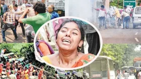তৃণমূল-বিজেপি সংঘর্ষ, গুলিবিদ্ধ ওসি