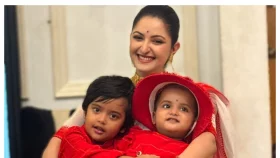 দায়িত্বশীল মা পরীমনি!
