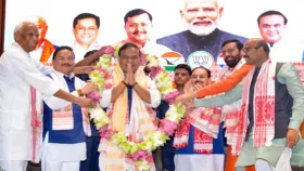 আসামের মুখ্যমন্ত্রী হিসেবে শপথ নিলেন হিমন্ত&nbsp;