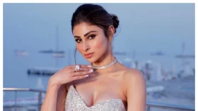 ক্যামেরা দেখেই মুখ লুকালেন মৌনী