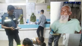 বৃদ্ধের দাফন হলো, পাশে ছিলো না স্বজন