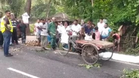 বাগেরহাটে সড়ক দুর্ঘটনায় মোটরসাইকেলের তিন আরোহী নিহত