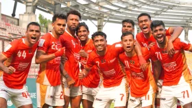 ব্রাজিলিয়ানের হ্যাটট্রিকে ফেড কাপ বসুন্ধরার, জিতলো ট্রেবল