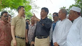 কুড়িগ্রামে সেতু নির্মাণের সম্ভাব্যতা যাচাইয়ে চীনা প্রতিনিধি দল