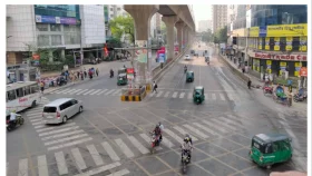 ঈদের ছুটিতে ফাঁকা ঢাকা, নেই যানজটের ভোগান্তি