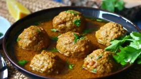 গরুর মাংসের কোফতা কারির রেসিপি