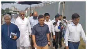 সাভারে বিসিক চামড়া শিল্প নগরীতে বাণিজ্যমন্ত্রী