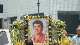 চলচ্চিত্র নির্মাতা অনীক দত্তকে শেষ বিদায়