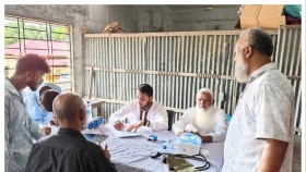 মুরাদনগরে বিনামূল্যে চিকিৎসা পেলেন ৪ শতাধিক রোগী