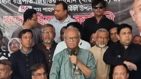ইতিহাস বিকৃত করে মুজিবকে বড় করার চেষ্টা করেছেন হাসিনা: রিজভী