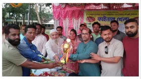 বেলাইচন্ডিতে টি-টেন ক্রিকেট টুর্নামেন্টের ফাইনাল অনুষ্ঠিত