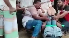 সালিশে চোখ-হাত বেঁধে নির্যাতনের ভিডিও ভাইরাল