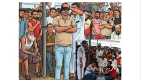নবীনগরে সালিশে চোখ-হাত বেঁধে নির্যাতন, ভিডিও ভাইরাল