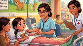হাম ও উপসর্গে আরও ৮ শিশুর মৃত্যু