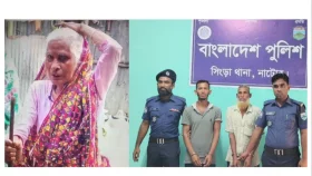 সিংড়ায় তুচ্ছ ঘটনাকে কেন্দ্র করে বৃদ্ধা মাকে গলা টিপে হত্যা&nbsp;