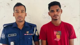 বিএনপি অফিসে &lsquo;জয় বাংলা&rsquo; লিখে কারাগারে