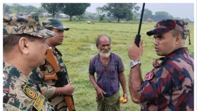 জামালপুর সীমান্তে আটকে থাকা সেই বৃদ্ধের পরিচয় মিলল