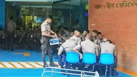 আদ্-দ্বীন হাসপাতালে পুলিশ মোতায়েন