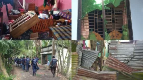 মাদারীপুরে দুইপক্ষের সংঘর্ষ, শতাধিক ককটেল বিস্ফোরণ