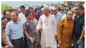 মৌলভীবাজারে প্রধানমন্ত্রীর জনসভাস্থল পরিদর্শনে সমাজকল্যাণমন্ত্রী