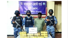 টেকনাফ সীমান্তে কোস্ট গার্ডের অভিযান, ইয়াবাসহ আটক ১