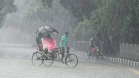 সন্ধ্যার মধ্যে যেসব অঞ্চলে ৬০ কিমি বেগে ঝড়ের আভাস