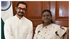 রাষ্ট্রপতিকে নিয়ে আমির খানের তথ্যচিত্র