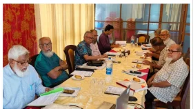 নর্থ ইস্ট মেডিকেল কলেজের গভর্নিং বডির সভা অনুষ্ঠিত