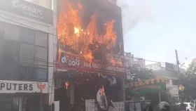 ভারতে কোচিং সেন্টারে আগুন, নিহত ১৩