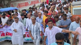 দাউদকান্দিতে বিএনপির বিক্ষোভ সমাবেশ