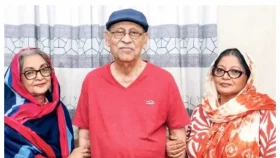 তিন বর্ষীয়ান ফের একসঙ্গে
