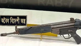 চান্দগাঁওয়ে পরিত্যক্ত অবস্থায় বিদেশি রাইফেল উদ্ধার