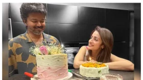 গুঞ্জন উড়িয়ে জন্মদিনে বিজয়কে শুভেচ্ছা তৃষার