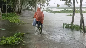 দুধকুমারের পানি বিপৎসীমার ২৩ সেন্টিমিটার ওপরে, বন্যার শঙ্কা