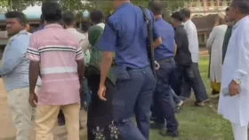 এমপি-ওসির সামনে হামলার শিকার বিএনপি কর্মী