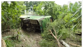 গোপালগঞ্জে সড়ক দুর্ঘটনায় আহত ২৫&nbsp;