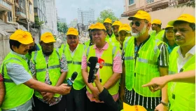 মোহাম্মদপুরে খাল পরিষ্কার ও বৃক্ষরোপণ কর্মসূচি পালন