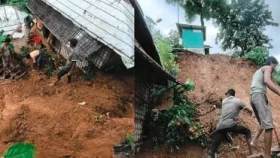রোহিঙ্গা ক্যাম্পে পাহাড়ধসে ৫ শিক্ষার্থীর মৃত্যু